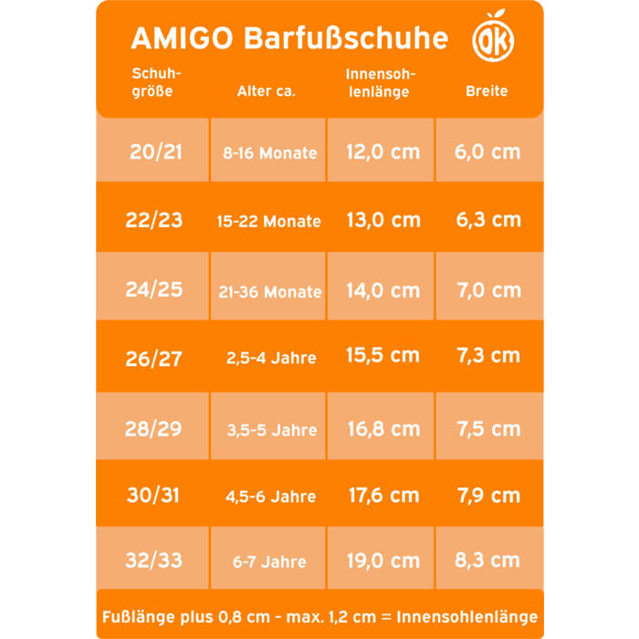 Barefoot schoenen AMIGO veterschoen lila