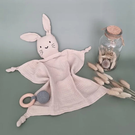 Knuffeldoekje Konijn - Beige